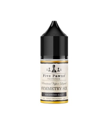 Five Pawns Symmetry Six Salt 30ml (30mg/50mg) - ilksigaran