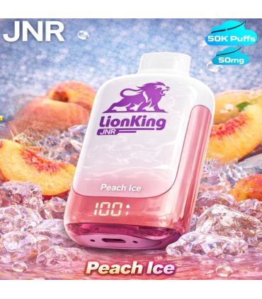 Peach Ice - JNR Lion King 50000 Puff | İlksigaran