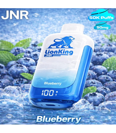Blueberry - JNR Lion King 50000 Puff | İlksigaran