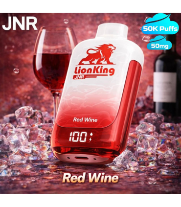 Red Wine - JNR Lion King 50000 Puff | İlksigaran