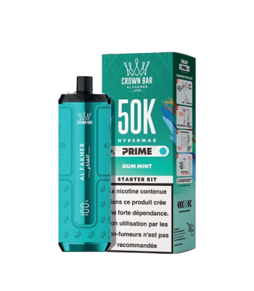 Gum Mint - Al Fakher Hyper Max Prime 50K | İlksigaran