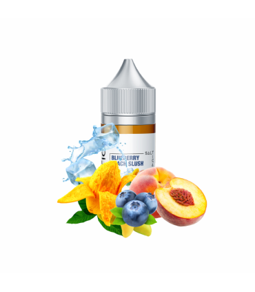Saltica Blueberry Peach Slush Salt Likit 30 ml