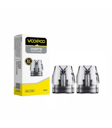 Voopoo Vmate X Kartuş 0.7 Ohm 3ml (Üstten Dolum 2'li) | İlksigaran1